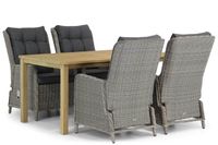 Garden Collections Kingston/Weston 160 cm dining tuinset 5-delig - thumbnail