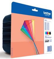Brother inktcartridge, 600 pagina&apos;s, OEM LC-223VP, 4 kleuren