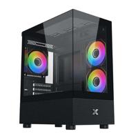 PC-behuizing - XIGMATEK - Alphard M - Minitower - M-ATX - Gehard glas - ARGB - Zwart