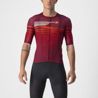 Castelli Climber&apos;s 3.0 SL korte mouw fietsshirt rood heren XL