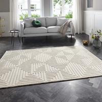 Vloerkleed Mindanao Creme 200x290 Cm Laagpolig Elle Decoration - Dekbed-Discounter.nl