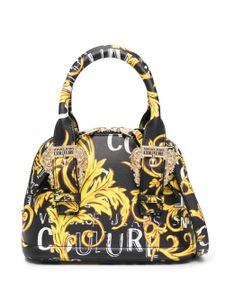 Versace Jeans Couture mini sac cabas en cuir artificiel - Noir