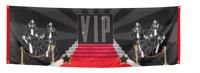 VIP/Hollywood/Oscar versiering feest thema banier vlag - 74 x 220 cm - Feestartikelen/decoraties - thumbnail