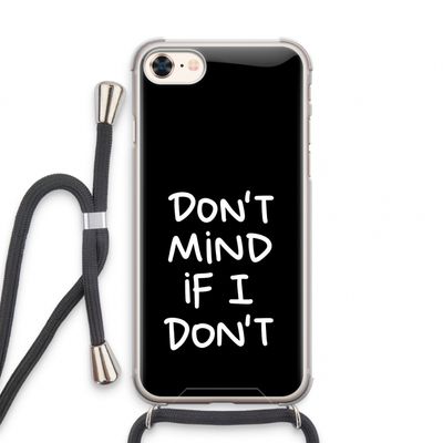 Don't Mind: iPhone 8 Transparant Hoesje met koord
