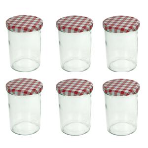 Weckpotten/inmaak potten - 12x - glas - 315 ml - metalen schroefdeksel