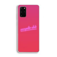 Vice Glow: Samsung Galaxy S20 Plus Transparant Hoesje