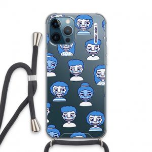 Gezichtjes: iPhone 13 Pro Max Transparant Hoesje met koord