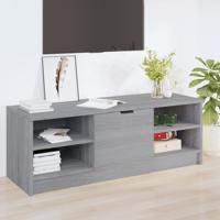 Tv-meubel 102x35,5x36,5 cm bewerkt hout grijs sonoma eikenkleur