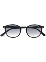 TOM FORD Eyewear lunettes de soleil à monture ronde - Noir