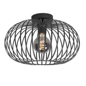 Plafondlamp Bolato zwart 50cm