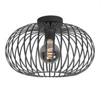 Plafondlamp Bolato zwart 50cm