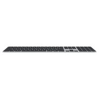 Apple Magic Keyboard met Touch ID en numeriek toetsenblok voor Mac-modellen met silicon Zwarte toetsen toetsenbord - thumbnail
