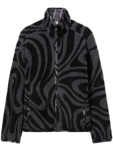 PUCCI veste bomber à motif marbré - Noir