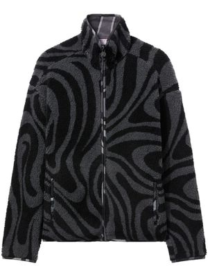 PUCCI veste bomber à motif marbré - Noir