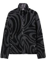 PUCCI veste bomber à motif marbré - Noir - thumbnail