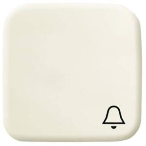 Busch-Jaeger 2CKA001731A0280 Wipschakelaar bel Afdekking Duro 2000 SI Parel-wit, Crème-wit 1 stuk(s)