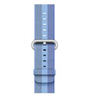 Apple origineel Woven Nylon Apple Watch 38mm / 40mm / 41mm Tahoe Blue - MPVX2ZM/A - thumbnail