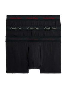 Calvin Klein - 3p Low R Trunk - Cotton Stretch -