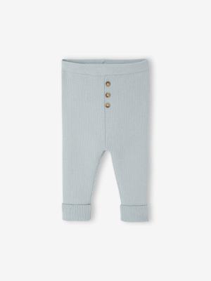 Tricot meegroeilegging baby blauwgroen
