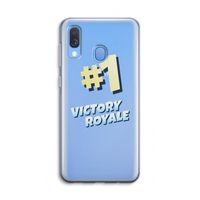 Victory Royale: Samsung Galaxy A40 Transparant Hoesje