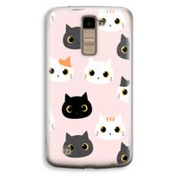 Katten: LG K10 (2016) Transparant Hoesje
