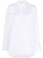 Stella McCartney chemise en coton à manches longues - Blanc - thumbnail