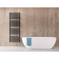 Instamat Badkamerradiator serie Rim 150 x 60 cm incl. bevestigingsset zwart