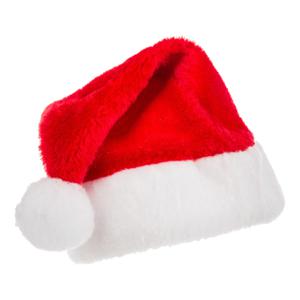 Feeric Kerstmuts - rood - 29 x 15 x 35 cm - polyester - voor kinderen