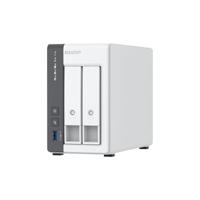 Netwerkopslag NAS Qnap TS-216G Wit ARM Cortex-A55