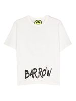 Barrow kids t-shirt en coton à logo imprimé - Blanc