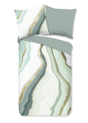 Good Morning Dekbedovertrek "" - Groen - (200x200 cm) - Katoen Good Morning Dekbedovertrek "" - Groen - (200x200 cm) - Katoen