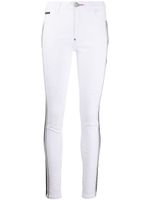 Philipp Plein jean skinny à rayures - Blanc - thumbnail