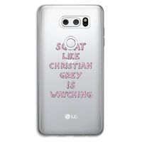 Christian Grey: LG V30 Transparant Hoesje