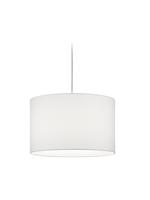 Trio 2-fase rail hanglamp Duoline Ø 40cm wit 73330101