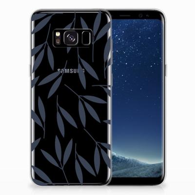 Samsung Galaxy S8 | TPU Case | Leaves Blue