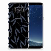 Samsung Galaxy S8 | TPU Case | Leaves Blue