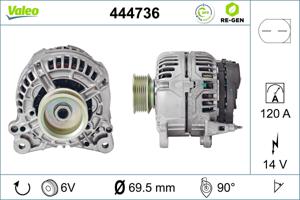 Valeo Alternator/Dynamo 444736