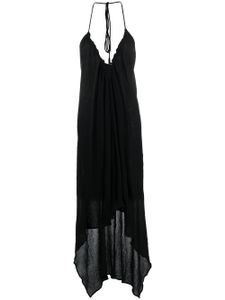 Caravana robe à dos-nu - Noir
