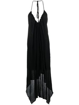 Caravana robe à dos-nu - Noir