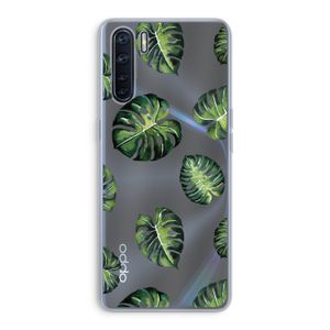 Tropische bladeren: Oppo A91 Transparant Hoesje