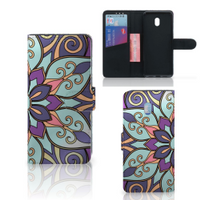 Xiaomi Redmi 8A Hoesje Purple Flower