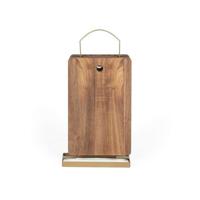Set van 4 snijplanken - LIVOO - MES152 - FSC acaciahout - 22 x 14 cm - Metalen onderstel Set van 4 snijplanken - LIVOO - MES152 - FSC acaciahout - 22 x 14 cm - Metalen onderstel