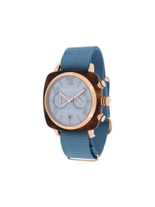 Briston Watches montre Clubmaster Classic 40mm - Bleu