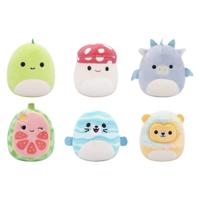 Squishmallows Micromallows knuffelset M 6-delig - 6 cm Squishmallows Micromallows knuffelset M 6-delig - 6 cm