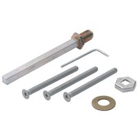 HOPPE Wisselstiftgarnituur voor Clickschilden Deurdikte: 37-117mm Snelstift (incl. 3 Metaalschroeven)