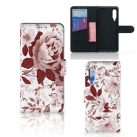 Hoesje Xiaomi Mi 9 Watercolor Flowers - thumbnail