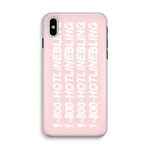 Hotline bling pink: iPhone XS Tough Case