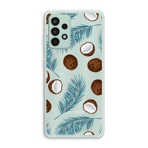 Kokosnoot roze: Samsung Galaxy A52s 5G Transparant Hoesje