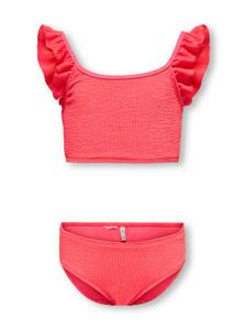Kids ONLY zomer bikini meisjes - koraal - Kogbeach