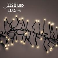 Clusterverlichting led 1128 lampjes soft gold